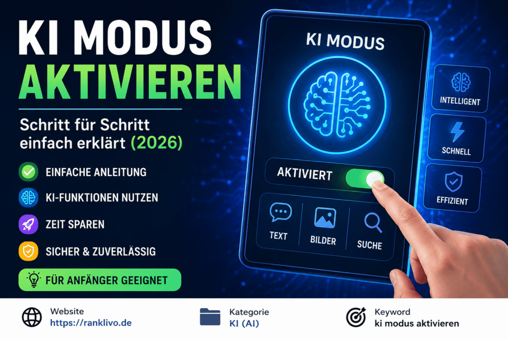 ki modus aktivieren