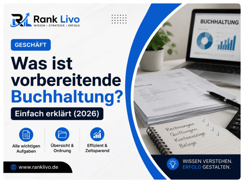 Was ist vorbereitende Buchhaltung? Einfach erklärt (2026)