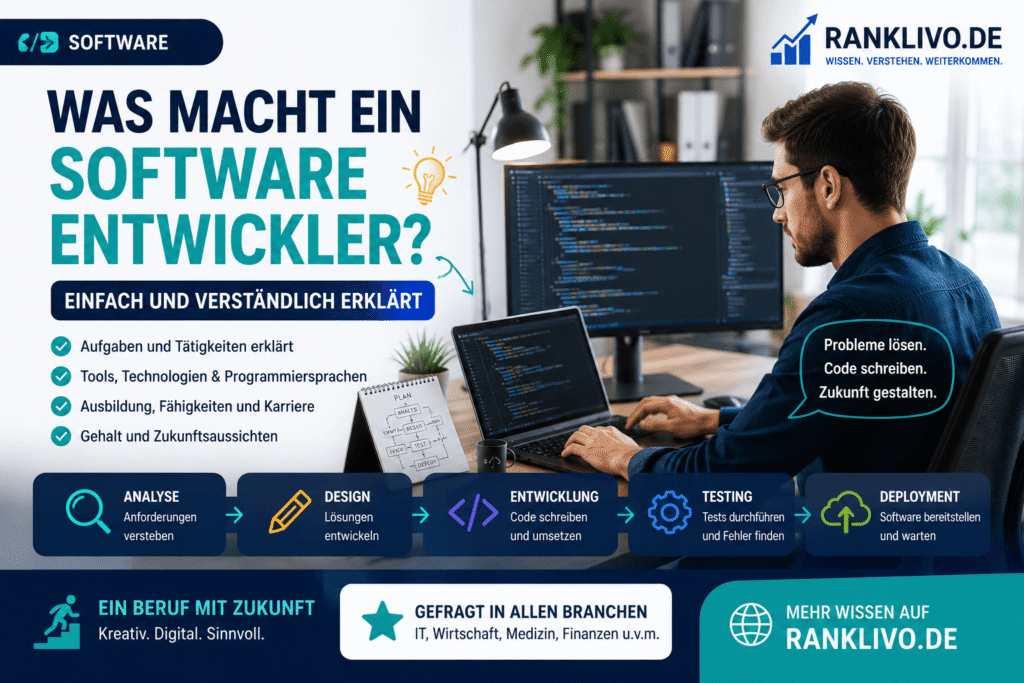 was macht ein softwareentwickler