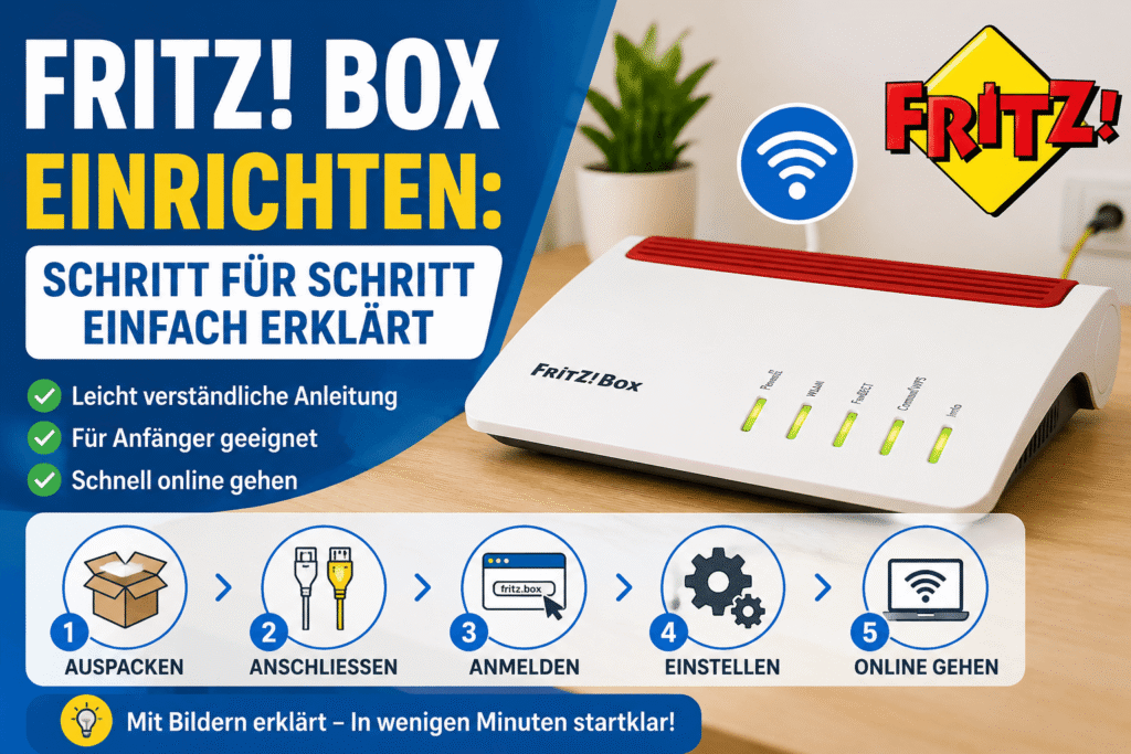 fritz box einrichten