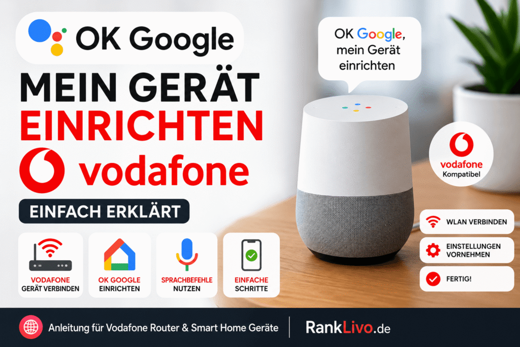 ok google mein gerät einrichten vodafone