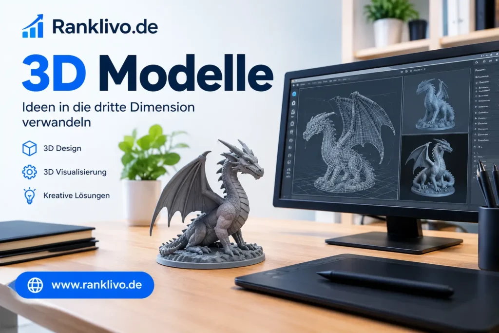 3D Modelle: Arten, Erstellung, Software und Anwendungen 2026 3d modelle