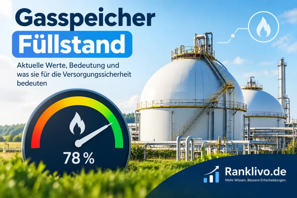 Gasspeicher Füllstand 2026: Aktuelle Zahlen & Winter-Prognose gasspeicher füllstand