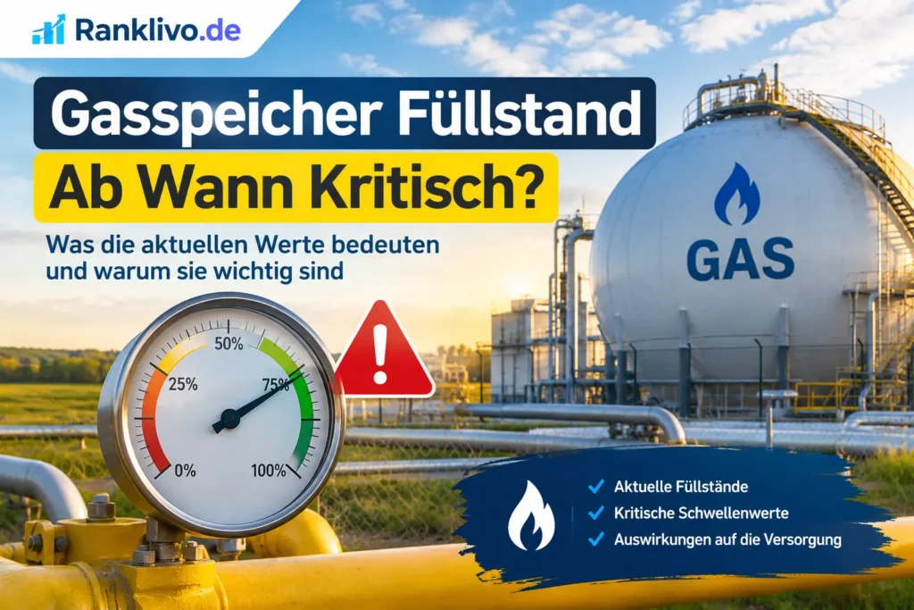 gasspeicher füllstand ab wann kritisch